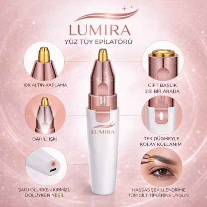 Lumira™ 2'si 1 Arada Yüz Tüy Epilatörü