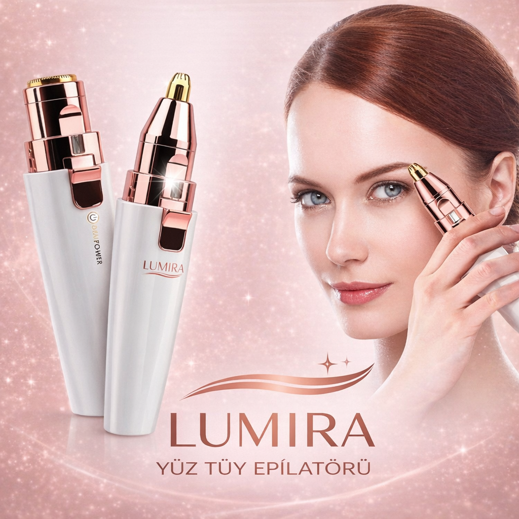 Lumira™ 2'si 1 Arada Yüz Tüy Epilatörü